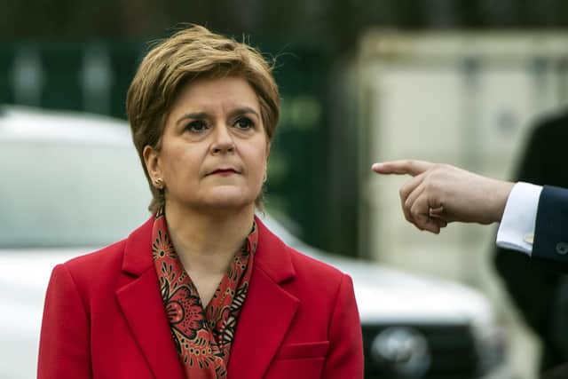 Covid Scotland: When is Nicola Sturgeon's next update? How can I watch? (Photo by Andy Buchanan - WPA Pool/Getty Images)