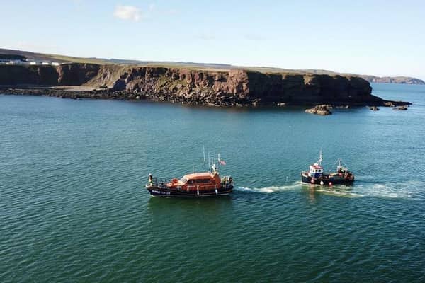 RNLI Eyemouth saves disabled fishing boat in the Scottish Borders (Photo: RNLI).