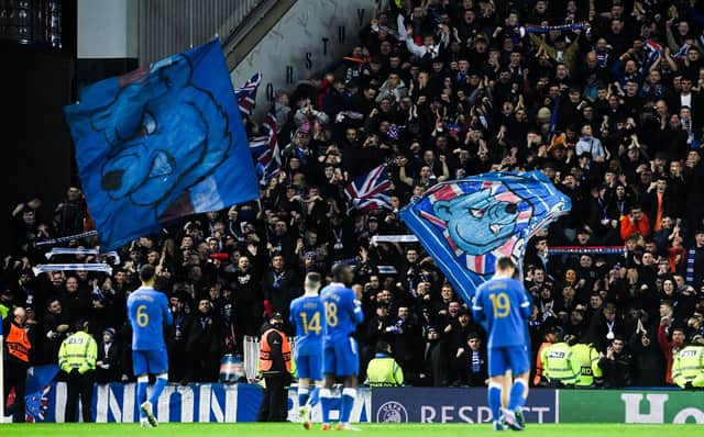 Rangers are nearing the Europa League quarter-final after demolishing Red Star Belgrade at Ibrox. (Photo by Craig Foy / SNS Group)