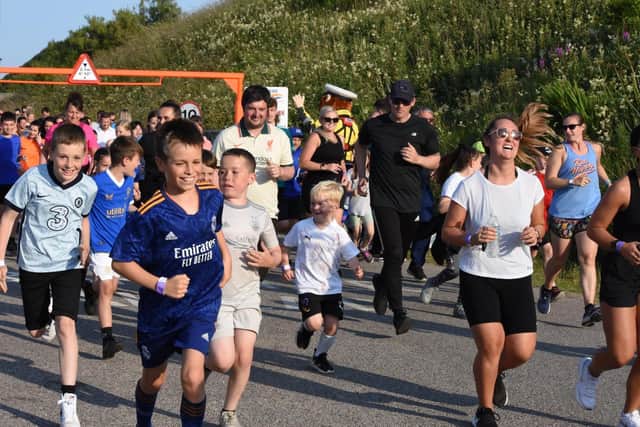 The Marinathon attracted a huge entry on Monday night.