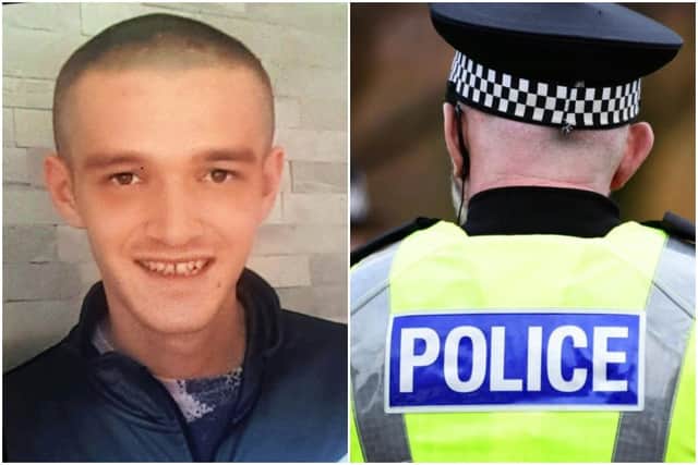 Ryan Davis, 26, who has been reported missing picture: Police Scotland