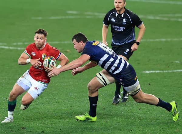 Ali Price kept the tempo high as the British & Irish Lions defeated the Stormers at Cape Town Stadium. Picture: David Rogers/Getty Images