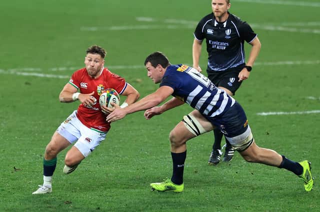 Ali Price kept the tempo high as the British & Irish Lions defeated the Stormers at Cape Town Stadium. Picture: David Rogers/Getty Images
