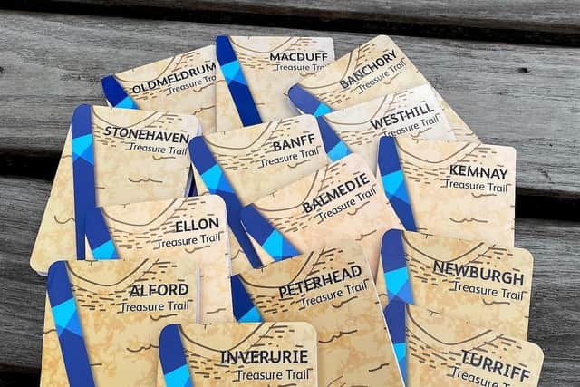 Join in the treasure hunt across Aberdeenshire.