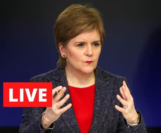 Nicola Sturgeon is taking part in a press conference later today.