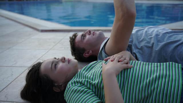 Frankie Corio and Paul Mescal are the stars of Aftersun.