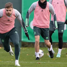 James Forrest remains Celtic's quickest winger - even in measuring up to the juggernaut Daizen Maeda - Brendan Rodgers has revealed in defending the 32-year-old's continued contribution. {Pic by Craig Williamson/ SNS Group)