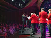 The concert took place on board