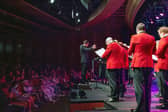 The concert took place on board
