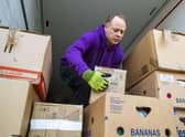 Robert Marshall is taking aid to Moldova.





LORRY DRIVER - ROBERT MARSHALL (JANE BRADLEY STORY)

DRIVING TO MOLDOVA WITH SUPPLIES/AID FOR REFUGEES



LOADS HIS LORRY TO HEAD TO MOLDOVA WITH TEECH CHARITY