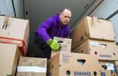 Robert Marshall is taking aid to Moldova.





LORRY DRIVER - ROBERT MARSHALL (JANE BRADLEY STORY)

DRIVING TO MOLDOVA WITH SUPPLIES/AID FOR REFUGEES



LOADS HIS LORRY TO HEAD TO MOLDOVA WITH TEECH CHARITY