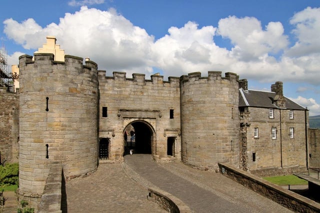 A total of 418,180 was enough to place Stirling Castle at 79th in the UK-wide list. It enjoyed a 181 per cent rise in visitor numbers.