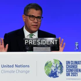 COP26 president Alok Sharma said "collective self-interest" was a key motivator in getting the "historic" Glasgow Climate Pact over the line and would also help turn promises into action