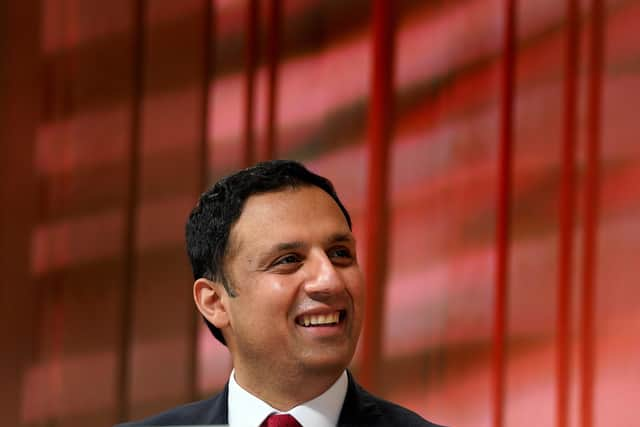 Scottish Labour leader Anas Sarwar during the Scottish Labour conference at Glasgow Royal Concert Hall.