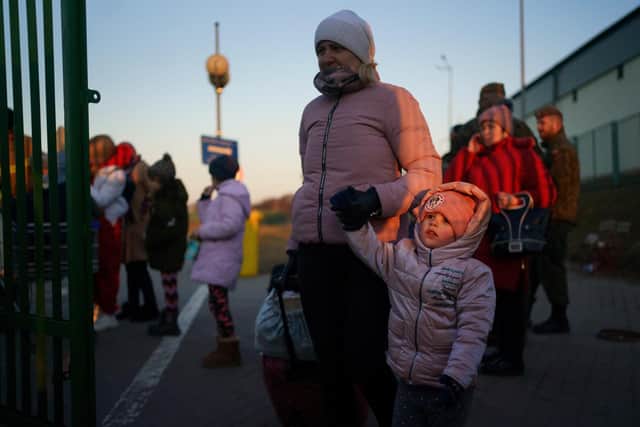 Many refugees from Ukraine are applying for visas in the UK from countries such as Poland, where they fled to when war broke out.