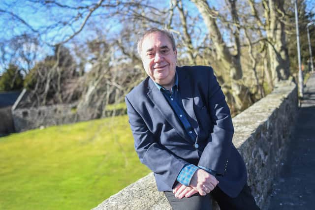 Alex Salmond poses for a portrait on March 27, 2021 in Strichen, Scotland. Picture: Peter Summers/Getty Images