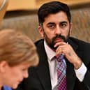 Health Secretary Humza Yousaf said NHS requests for help from the Army would be treated 'favourably' but added they might also be 'stretched' (Picture: Jeff J Mitchell/pool/AFP via Getty Images)