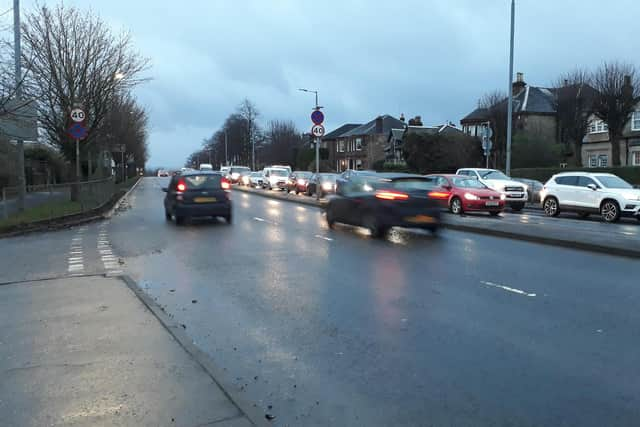 Traffic in Glasgow on Monday afternoon. Picture: JPIM