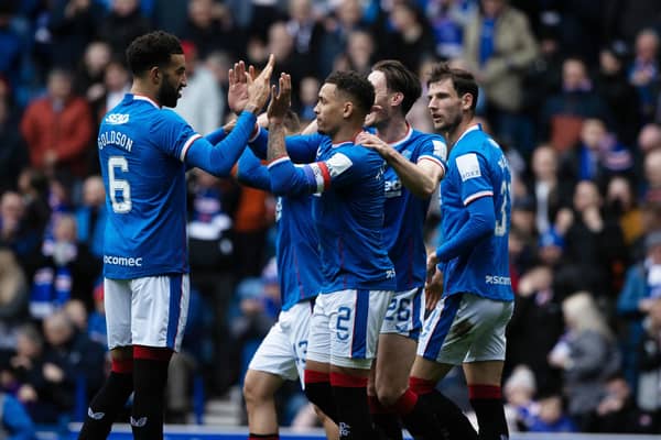 Kris Boyd believes Connor Goldson and James Tavernier are only two of four stick-ons to be part of the Rangers squad next season.  (Photo by Craig Williamson / SNS Group)