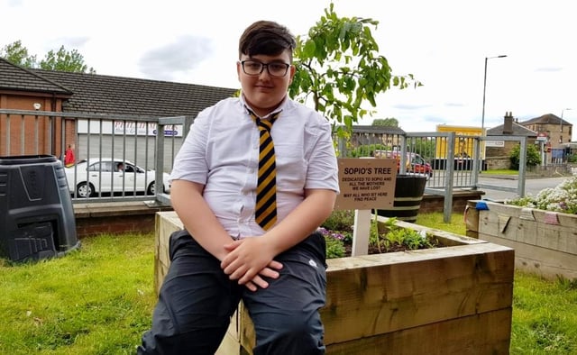 Giorgi Kakava, 13, was three when he fled to Scotland from Georgia with his mother Sopio Baikhadze, who died in 2018.
