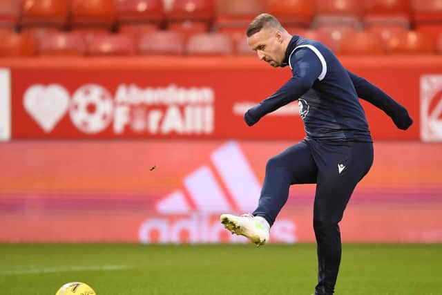 Leigh Griffiths is set to join Falkirk. (Photo by Ross MacDonald / SNS Group)