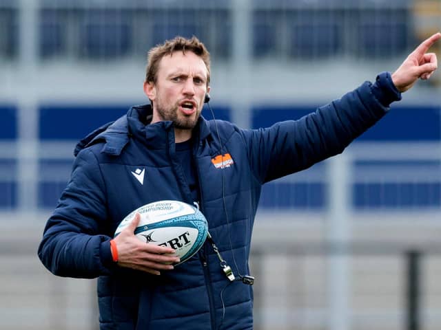 Edinburgh head coach Mike Blair.