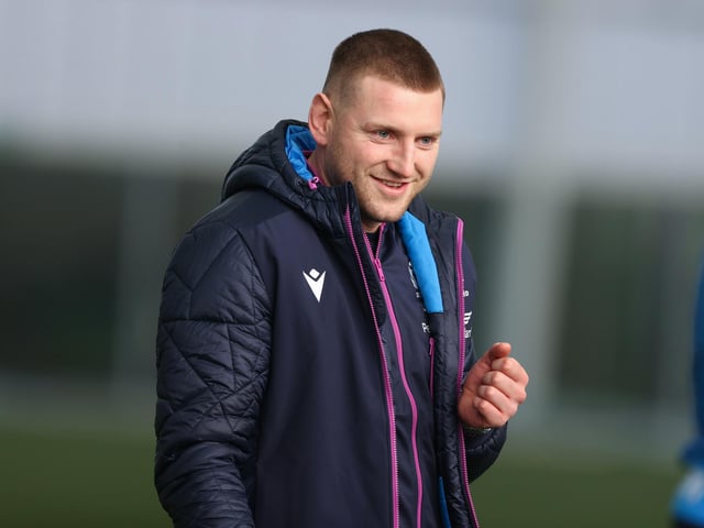 16. Fraser Brown. 17. Allan Dell. 18. WP Nel. 19. Sam Skinner. 20. Josh Bayliss. 21. Ben White. 22. Finn Russell (pictured). 23. Mark Bennett