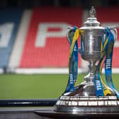 The William Hill Scottish Cup trophy.