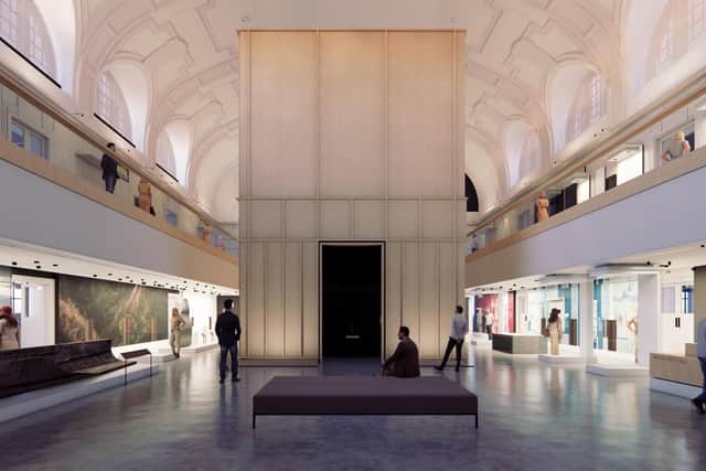 The new-look Perth Museum is due to open to the public at Easter.