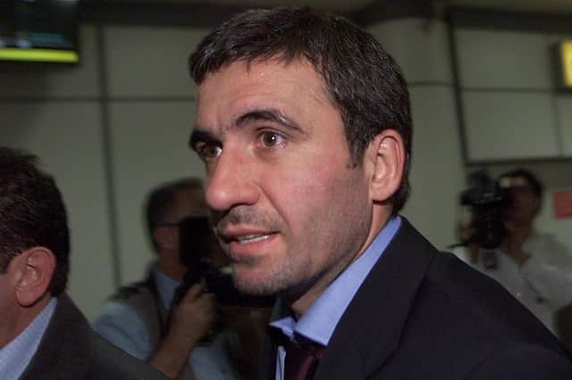 Romanian football legend Gheorghe Hagi. Picture: SNS