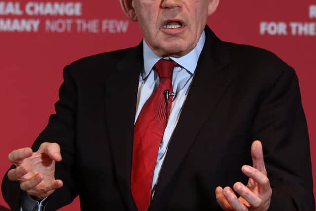 Former Prime Minister Gordon Brown calls for joint action from Scottish and UK Governments on cost of living crisis (Photo: Andrew Milligan, PA).
