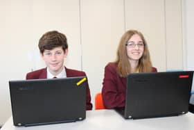 Laptops were sent to schools across Scotland