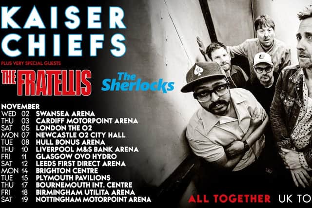 Kaiser Chiefs bringing their UK tour to the region