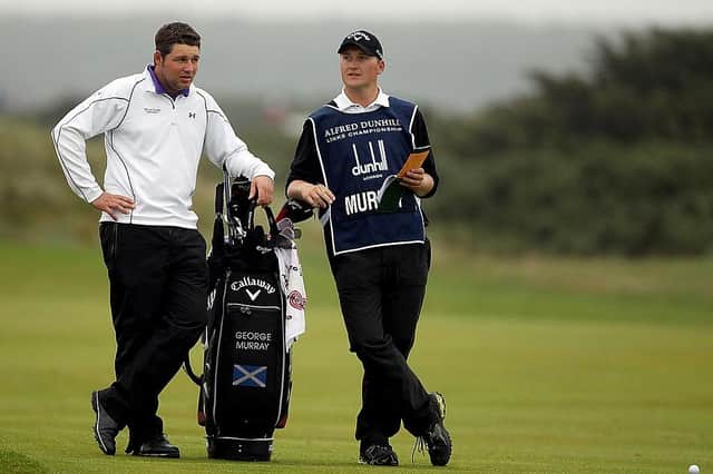 George Murray, pictured during the 2011 Alfred Dunhill Links Championship at St Andrews, is in the Fife side for this weekend's Scottish Area Team Championship at Paisley. Picture: Andrew Redington/Getty Images.