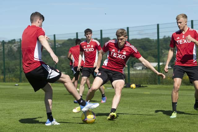 Aberdeen will be running with a "tight and competitive" squad. (Photo by Craig Foy / SNS Group)
