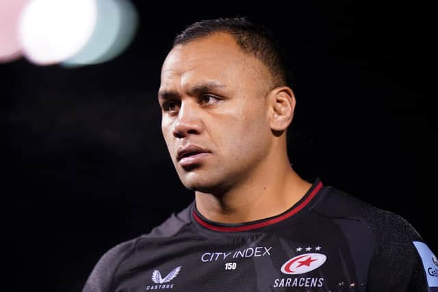 England forward Billy Vunipola, who has been tasered and arrested following an alleged violent incident in Majorca, local reports have said. (Photo: Bradley Collyer/PA Wire)