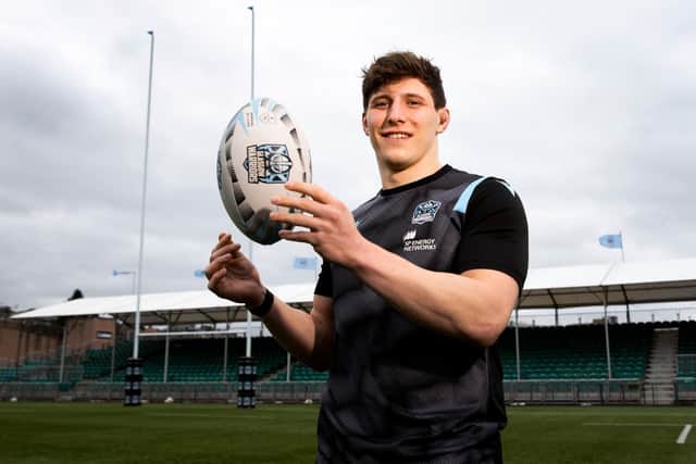 Glasgow Warriors' Rory Darge is pictured after signing a new deal with the club at Scotstoun Stadium. (Photo by Alan Harvey / SNS Group)