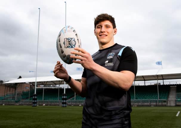 Glasgow Warriors' Rory Darge is pictured after signing a new deal with the club at Scotstoun Stadium. (Photo by Alan Harvey / SNS Group)