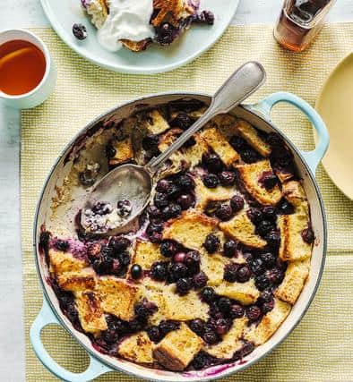 Blueberry French toast