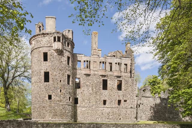 Huntly Castle Located Aberdeenshire, birthplace of Jean Gordon