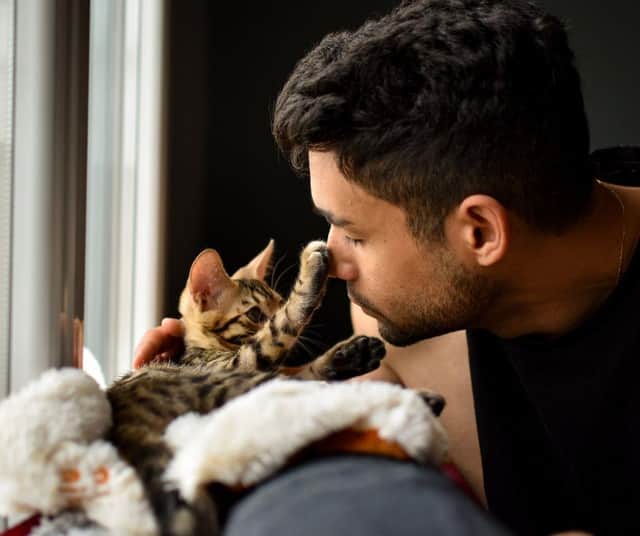These are the 10 signs to know if your cat loves you as much as you love them. Cr: Getty Images/Canva Pro