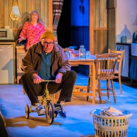 Irene Macdougall and Barrie Hunter in The Children PIC: Tommy Ga Ken Wan