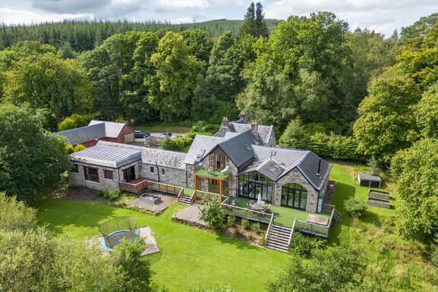 Currently marketed by West Homes, Auchineden North Lodge, Blanefield, near Glasgow, o/o £950,000
