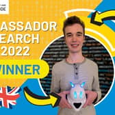 Meet and Code Youth Ambassador, Jamie Holroyde