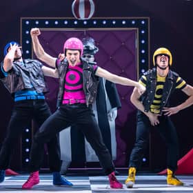 Rory Macleod (centre) in Matthew Bourne's Nutcracker