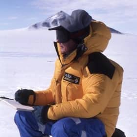 Philip Hughes in Antarctica PIC: Courtesy of the Artist
