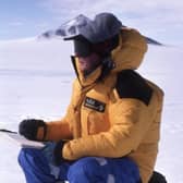 Philip Hughes in Antarctica PIC: Courtesy of the Artist