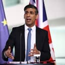 Prime Minister Rishi Sunak has been challenged on the defence spending commitment.