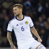Scotland defender Liam Cooper picked up an injury during the 2-0 win over Gibraltar.