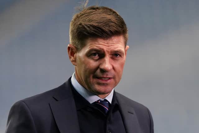 Steven Gerrard left Rangers to take over the reins at Aston Villa last week